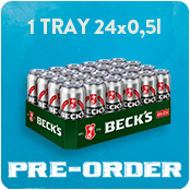 BECK’S PreOrder: 24x0,5l kühles Beck‘s